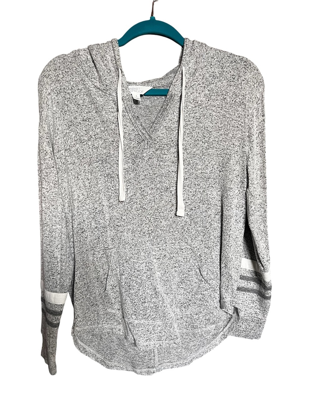 Market & Spruce Hooded Pullover Sweater – Size Small